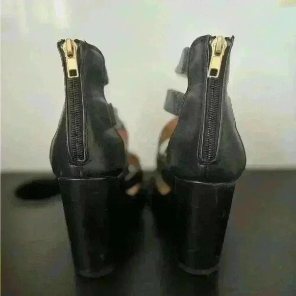 Streetwear Society Woman’s Black Heels Size 6 - Picture 4 of 7